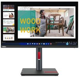 Lenovo ThinkVision P24q-30 LED display 60,5 cm (23.8") 2560 x 1440 Pixels Quad HD Zwart