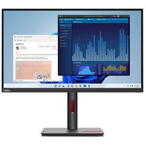 Lenovo ThinkVision T27p-30 LED display 68,6 cm (27") 3840 x 2160 Pixels 4K Ultra HD Zwart