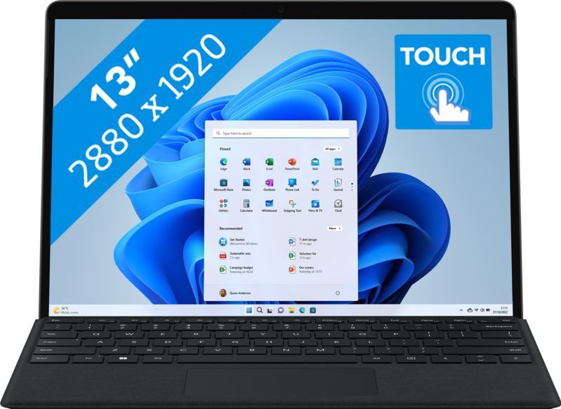 Microsoft Surface Pro 9 - 13.0 Inch Intel Core I5 8 Gb 256