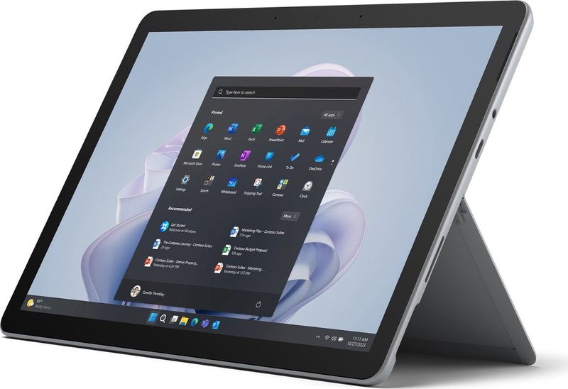 Microsoft Go4 - Platinum - Laptop - 10.5 inch - 8 GB RAM - Intel N200