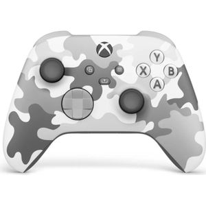 Microsoft Xbox Wireless Controller - Arctic Camo (Special Edition) (iOS, Xbox serie X, Xbox serie S, Xbox One X, PC, Android), Controller, Grijs, Wit