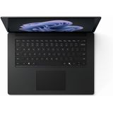 Microsoft Surface Laptop 6 - Zwart - 15 inch - Intel Core Ultra 5 - 16 GB - 512 GB SSD - Windows 11 Pro