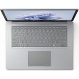 Microsoft Surface Laptop 6 Intel Core Ultra 7 165H 38,1 cm (15"") Touchscreen 16 GB LPDDR5x-SDRAM 512 GB SSD Wi-Fi 6E (802.11ax) Windows 11 Pro Platina