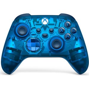 Microsoft Xbox Wireless Controller Windows + Series X/S Sky Cipher SE Xbox-Controller (Special Edition, 1 St., Transparent)