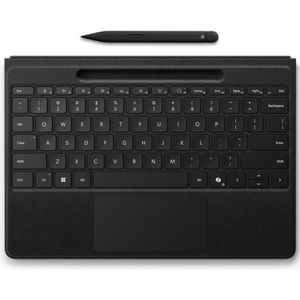 Microsoft - Surface Pro Flex Typecover - Zwart - Geïntegreerd Touchpad - Inclusief Slim Pen 2