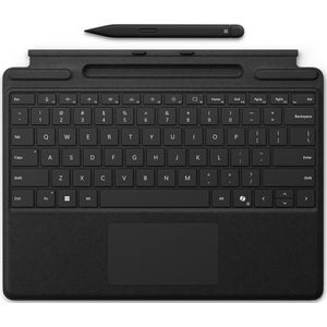 Microsoft Surface Pro 10/11 Type Cover + Slim Pen 2 Engels Zwart
