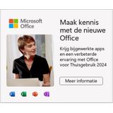 Office voor Thuisgebruik en Zelfstandigen 1 apparaat Nederlands (PC/MAC)