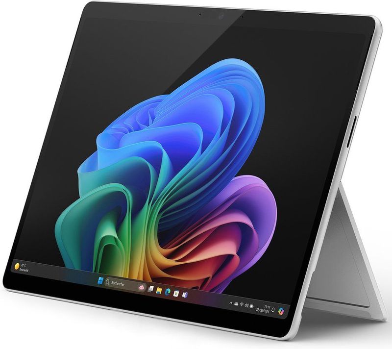 Microsoft - Surface Pro 11e Editie - Laptop - Platina - Snapdragon X Elite/16GB RAM/512GB SSD