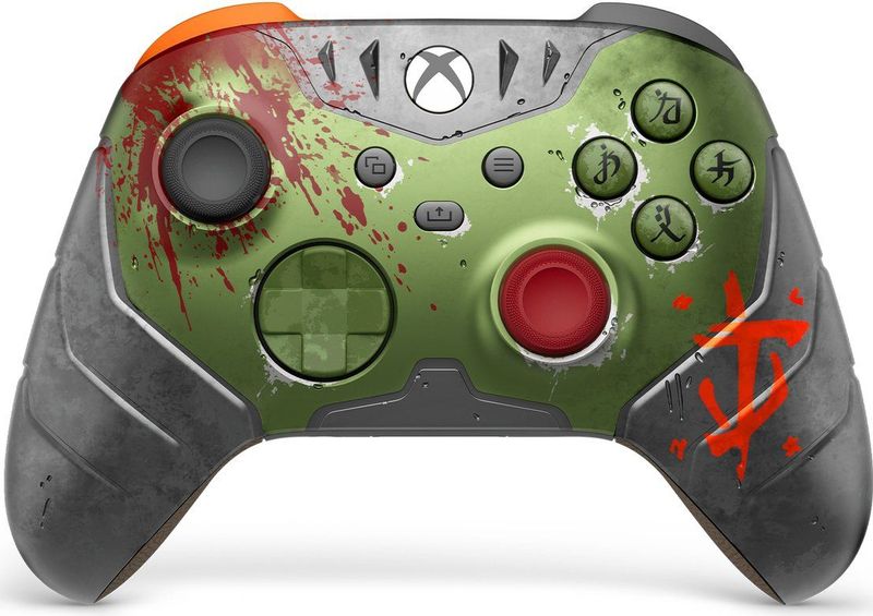 Microsoft - Xbox Doom The Dark Ages Limited Edition Controller - Grijs - Kunststof