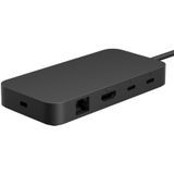 Microsoft Surface USB4 Dock - Docking Station - Voor Maximaal 2 Extra 4K Monitoren - Thunderbolt 4
