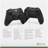 Microsoft - Xbox Wireless Controller - Gamecontroller - Zwart - Carbon Black