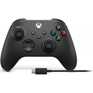 Microsoft - Xbox Wireless Controller - Zwart - Voor Xbox Series S, Xbox One S, Xbox Series X, PC, Android en iOS