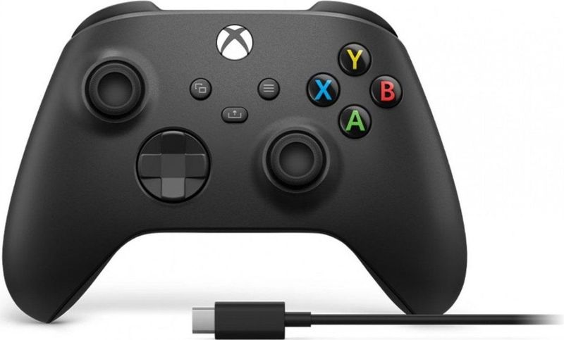 Microsoft - Xbox Wireless Controller - Zwart - Voor Xbox Series S, Xbox One S, Xbox Series X, PC, Android en iOS