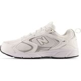 New Balancevoor mannen. ML408V1 Trainers 408 wit (37), Plat, Veters, Casual, Sportief, Meerdere sporten