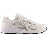 New Balancevoor mannen. ML408V1 Trainers 408 wit (37), Plat, Veters, Casual, Sportief, Meerdere sporten
