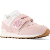 New Balance 574 sneakers roze/wit