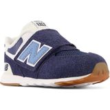 New Balance 574 sneakers donkerblauw/wit/lichtblauw