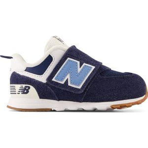 New Balance 574 sneakers donkerblauw/wit/lichtblauw