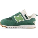 New Balance 574 sneakers donkergroen/lichtgroen/wit