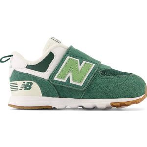 New Balance 574 sneakers donkergroen/lichtgroen/wit