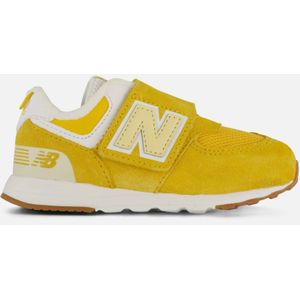 New Balance 574 Sneakers geel Leer