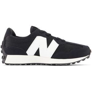 New Balance Kinderen 327 Bungee Lace in Zwart, Synthetic, Maat 32