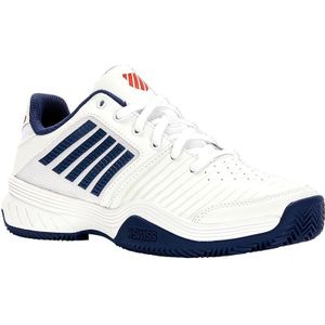 K-Swiss Court Express tennisschoenen wit/donkerblauw