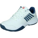 K-Swiss Performance Court Express HB Tennis Schoen voor heren, wit/blauw opaal/lollipop, 44,5 EU, Wit Blauw Opaal Lollipop, 44.5 EU