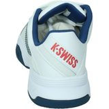 K-Swiss Court Express Hb tennisschoen voor heren, Wit Blauw Opaal Lollipop, 45 EU