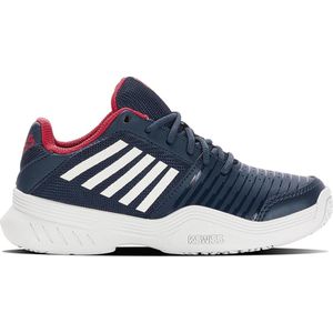 K-Swiss Court Express Omni tennisschoen voor meisjes, Blue Opaal White Lollipop, 35 EU