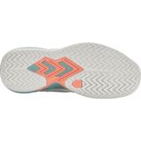 K-SWISS Ultrashot Team - Tennisschoenen - Wit/Nijlblauw/Woestijnbloem - Synthetisch - Lichtgewicht TPU