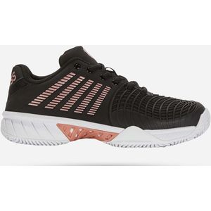 Tennisschoen K Swiss Women Express Light 3 HB Black Steel Grey Rose Gold-Schoenmaat 41,5