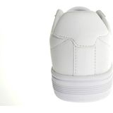 K-SWISS - Court TIEBREAK - Sneakers - Wit/Grijs - Leren Bovenwerk