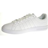 K-SWISS - Court TIEBREAK - Sneakers - Wit/Grijs - Leren Bovenwerk
