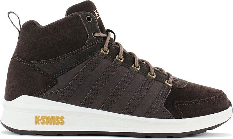 K-SWISS Sneakers hoog 'Vista'  chocoladebruin