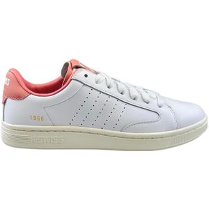 K-Swiss Lozan Klub LTH Sneakers voor heren, wit/wit/wit/blauw/blauw SD, Wht Wht Ashleigh Blue Sd, 46 EU