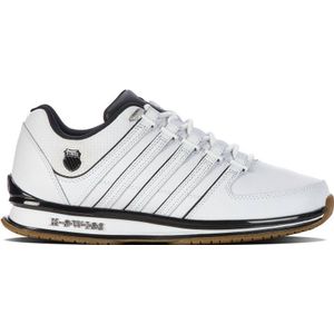 K-Swiss Rinzler Black/Gum Größe EU 42 Normal für Herren, weiß, Gr. 44 EU