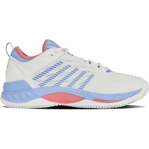 K-Swiss Hypercourt Supreme 2 - Padelschoenen - Wit - Durawrap X - Surgelite-schuim