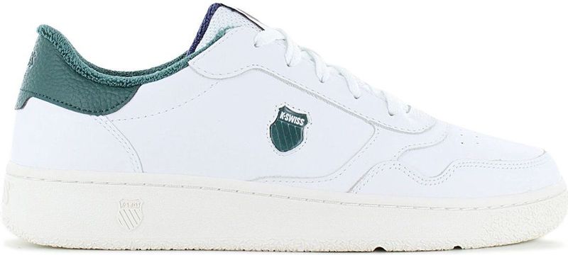 K-Swiss Slammshield II - Heren Sneakers Schoenen Leer Wit 04312-193