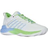 K-SWISS - Hypercourt Supreme 2 Clay - Tennisschoenen Dames - Wit-Blauw