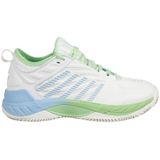 K-SWISS - Hypercourt Supreme 2 Clay - Tennisschoenen Dames - Wit-Blauw