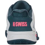 K-Swiss Hypercourt Express 2 - Tennisschoenen Wit-Blauw