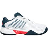 K-Swiss Hypercourt Express 2 - Tennisschoenen Wit-Blauw