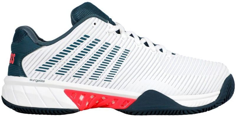 K-Swiss Hypercourt Express 2 - Tennisschoenen Wit-Blauw