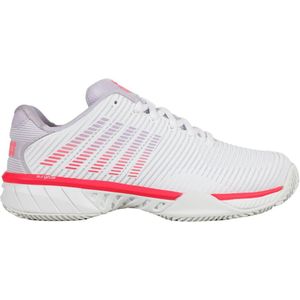 K-Swiss Hypercourt Express 2 tennisschoenen voor dames, WHT/ORCHDPTL/NBLZ, 41 EU, Wht Orchdptl Nblz, 41 EU