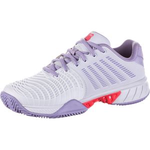 K-Swiss Tennisschoenen Wit-Roze - Express Light 3 Clay