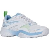 K-Swiss - Speedex Clay - Tennisschoen - Wit - Groen - Aosta II-rubberen zool