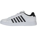 K-Swiss - COURT TIEBREAK II - Sneakers - Wit/Zwart - Leer