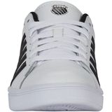 K-Swiss - COURT TIEBREAK II - Sneakers - Wit/Zwart - Leer