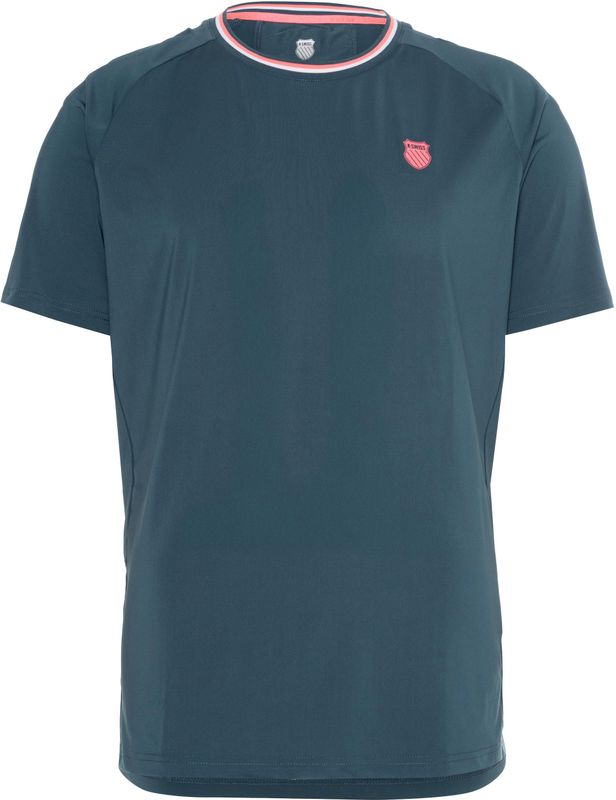 K-Swiss - Hypercourt Mesh Crew 4 - Tennisshirt - Wit